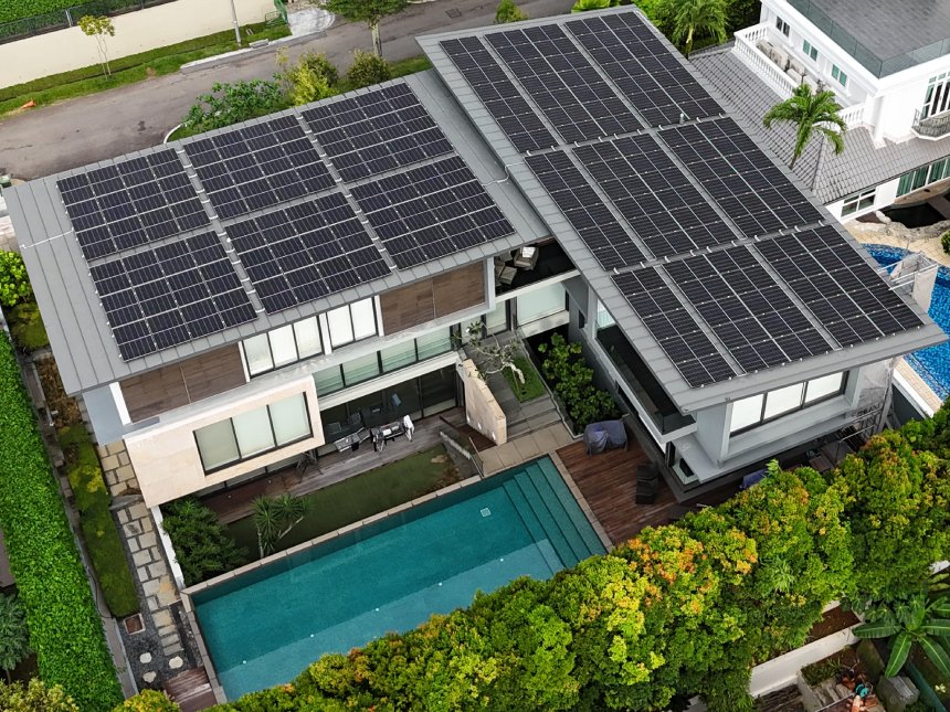 Solar panels for your landed home